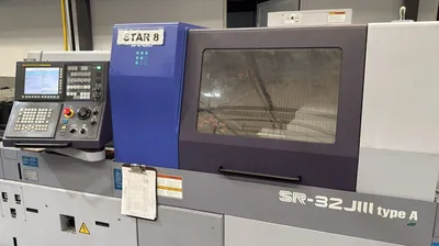 2023 STAR SR-32JIII A Swiss Type Automatic Screw Machines | Midstate Machinery (2)