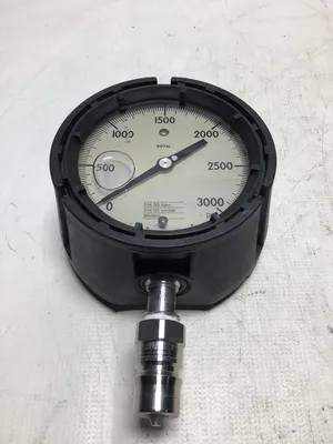 Weksler 0 to 3000 PSI Royal 4 1/2″ Air Pressure Gauge
