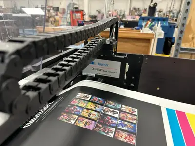 D&K 32150 Acculam High Speed Laminator with Accufeed 3210