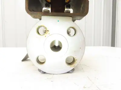 Tufline 0367 1" Flanged 300 Stainless Plug Valve Pneumatic Actuator & Positioner