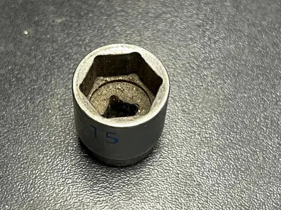 MATCO Tools USA A15MS8 15MM Metric 3/8" Dr.  Socket