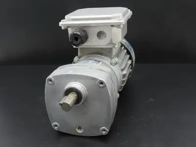 Bison 017-175-0025 Offset Parallel Gearmotor 0.08Hp 230VAC 25.2:1 Ratio 63rpm