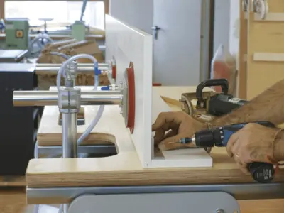 Barth VakuuCar Assembly table