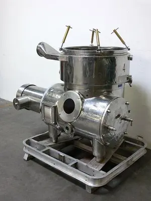 USED WESTFALIA SEPARATOR BKA 35-86-076 ALL STAINLESS STEEL - MISSING ROTOR