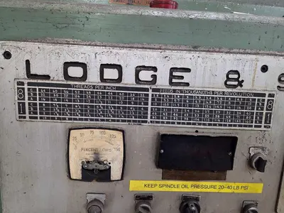 USED 1976 LODGE & SHIPLEY 2XE-3220