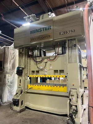 2002 MINSTER 350 TON SSDC Straight Side, Double Crank (Single Action) Presses | Timco, Inc. (4)