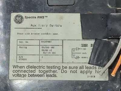 USED GENERAL ELECTRIC SGHA36AT0600