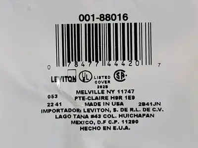 USED LEVITON 001-88016