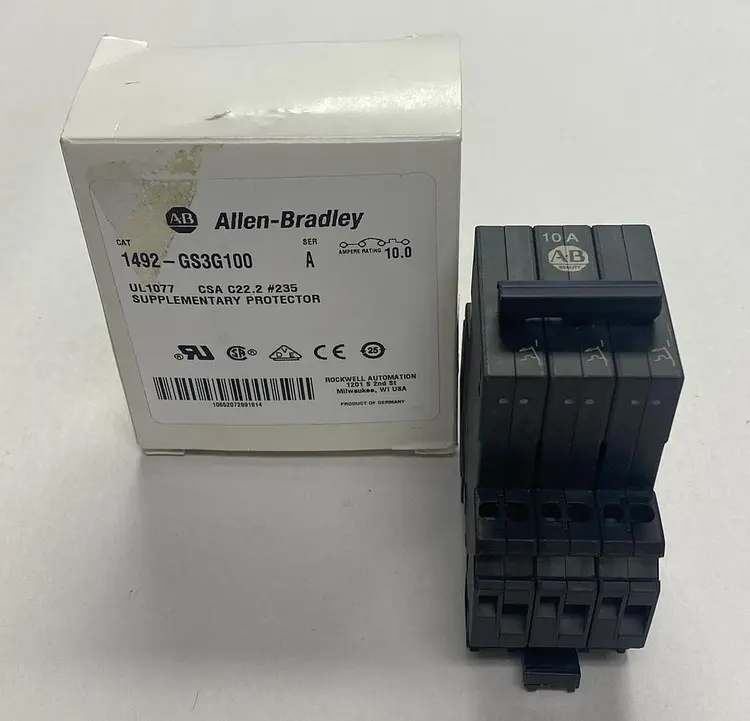 Used ALLEN-BRADLEY 1492-GS3G100 Circuit Breakers | Surplus Asset Holdings #1189087