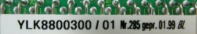 NEW METRONIC YLK8800300-01 CONTROL BOARD YLK880030001