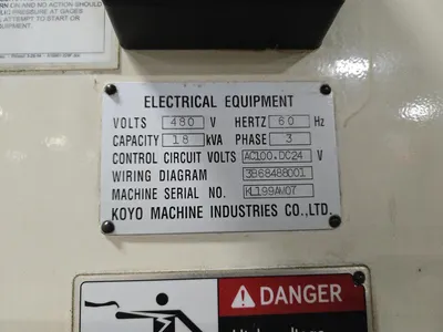 Koyo KL-600 Finish Surface Grinding Machine