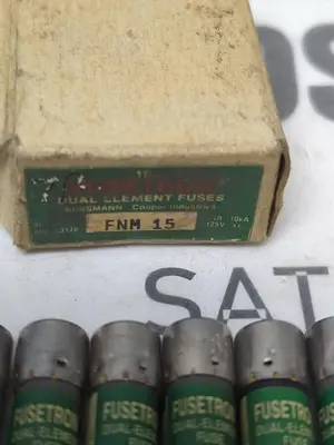 New | in-Stock COOPER BUSSMANN FNM-15 Miscellaneous Equipment (Electrical & Power) | Surplus Asset Holdings #1190155