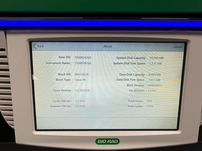 USED Bio-Rad CFX Opus 96