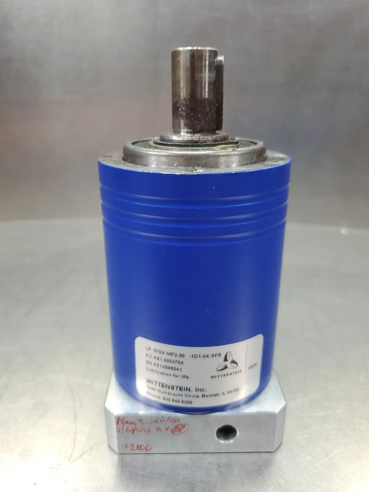 Used Wittenstein alpha LP 070X-MF2-30 Gearboxes South Carolina US | Palmetto Automation #1159780