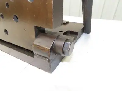CNC Milling Machine Fixture Table 29.75"x11.75" Flip Up Threaded Jig Plate