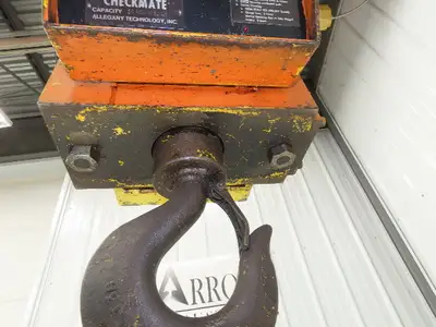 Allegany CM-20K Checkmate Crane Weight Scale Load Cell 20000 Lb 10 Ton