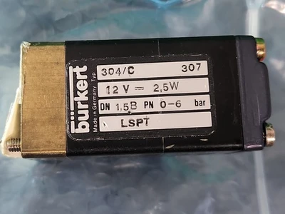 NEW Burkert 304/C