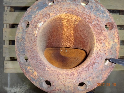 Fisher 6", Class 125, Iron Control Valve