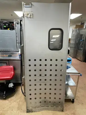 Used Eliason Used Eliason Commercial Swinging Door with Window - Without Hardware Flooring, Windows, and Doors Illinois US | Falcon Restaurant Supply #1375002