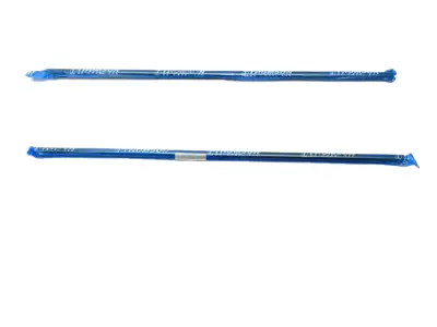 N/A | Linear Motion Shaft 1566 Carbon Steel 1/2" Diameter 24" Overall Length LOT OF 2 - New