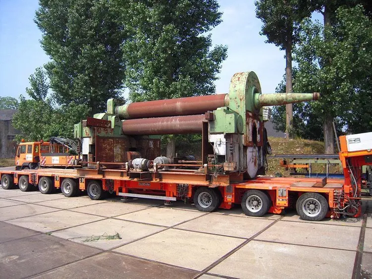 Used SCHARRINGHAUSEN DBR 4000X40/60MM Angle Bending Rolls | Apt International N.V #365006