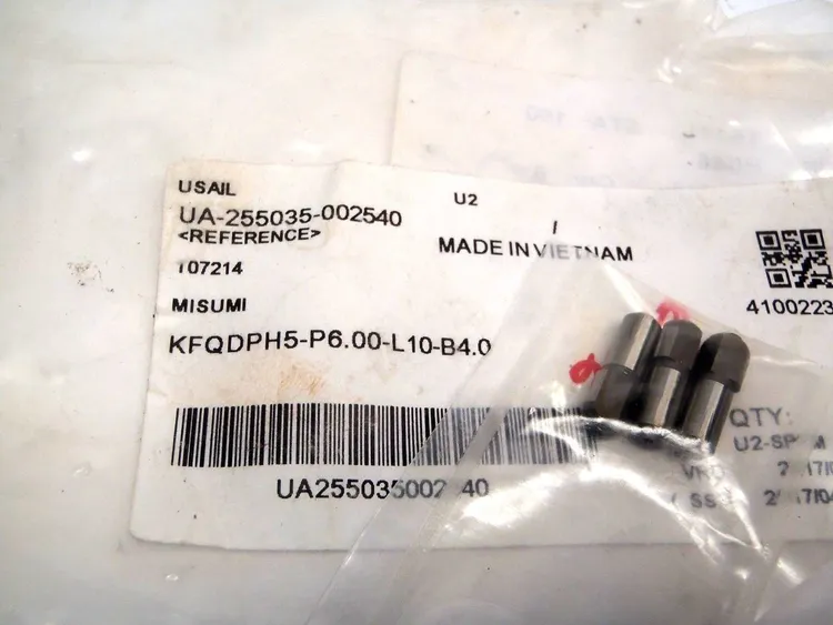 Used MISUMI SPHERICAL LARGE DIAMOND HEAD LOCATING PINS Pins | Maverick Industrial Sales #1116701