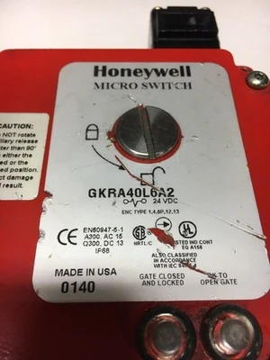 USED Honeywell GKRA40L6A2