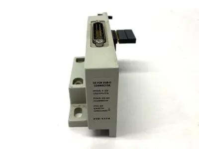 USED NUMATICS PNEUMATIC MANIFOLD BASE CONNECTOR 25-PIN SUB-D