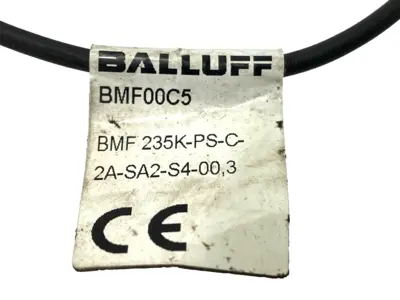 Used Balluff T-Slot Magnetic Sensor, M12 4-Pin BMF 235K-PS-C-2A-SA2-S4-00,3 Proximity Sensors Michigan US | Maverick Industrial Sales #1502403