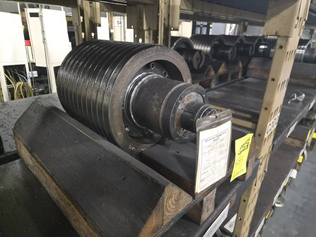 (1) OD Grind Drum Spindle