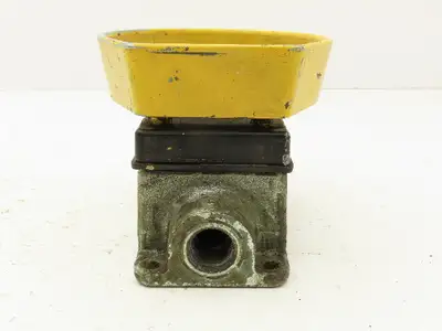 REES Heavy Duty Metal Mushroom Head Pushbutton Plunger Switch 2-1/4"