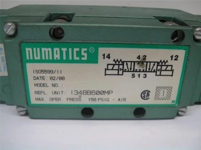 USED NUMATICS I34BB600MP