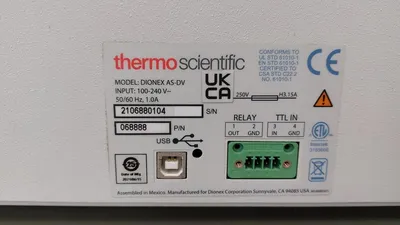 THERMO SCIENTIFIC DIONEX Test Equipment - Other | Platinum Group (12)