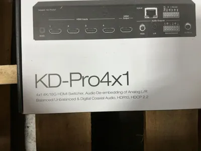 Used KEY DIGITAL KD-PRO4X1 Commercial Audio/Visual Equipment Michigan US | Miedema Asset Management Group #1327582
