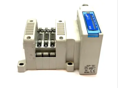 USED SMC 3-STATION MANIFOLD BASE