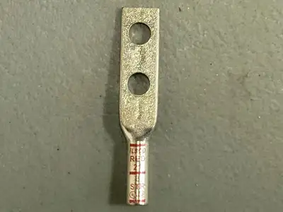 2 Hole Compression Lug 8 STR Red 21 (Box of 44)