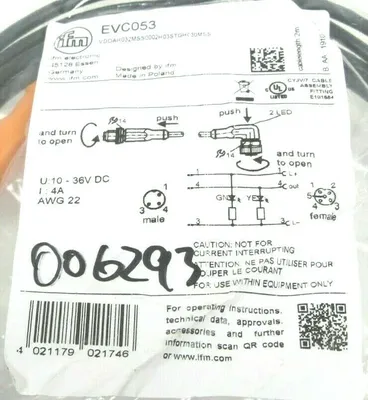 NEW EFECTOR EVC053