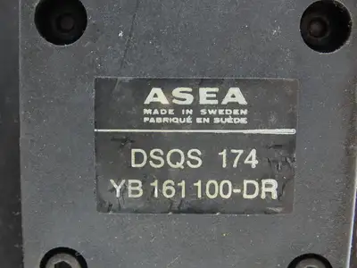 ASEA YB 161100-DR DSQS 174 Teach Pendant Joystick Controller with Cable