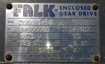 Falk Model 2060Y1-LD