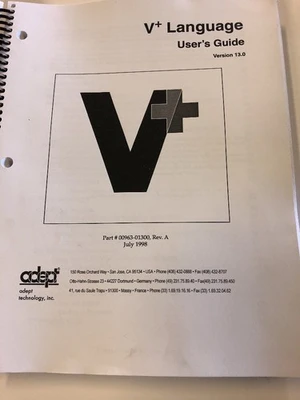Used Adept Version 13.0 Robot Parts Indiana US | J&J Industrial Supply #520306
