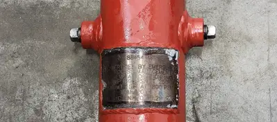 4" Diameter SCH80 Power Gas Storage Tank NACE-46CMT.&C.V.