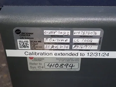 USED BECKMAN COULTER LS100