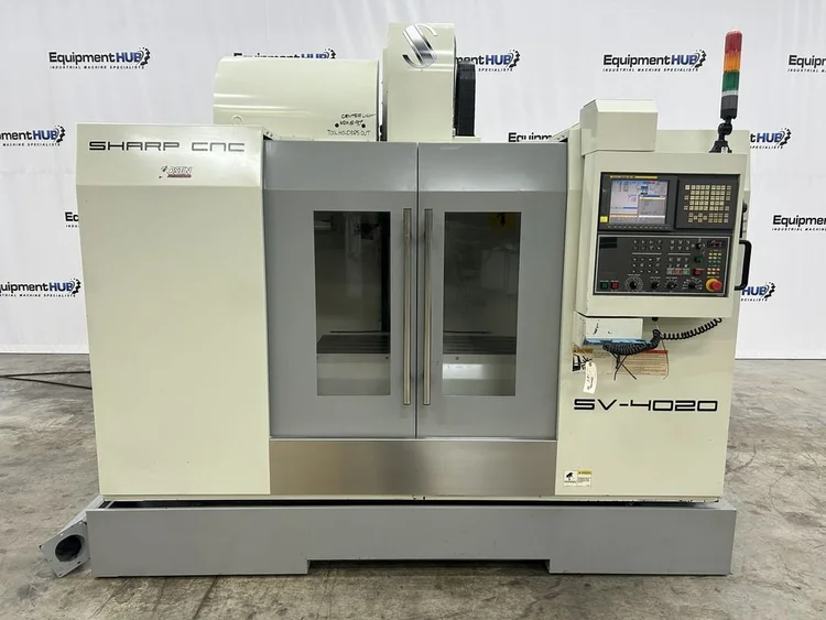 Used 2007 SHARP SV-4020 Vertical Machining Centers Georgia US | The Equipment Hub #1323231