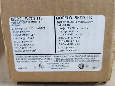 NEW COLUMBUS ELECTRIC BKTD-110