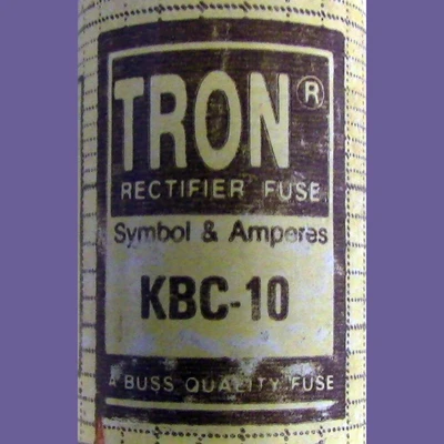 Cooper Bussman 10 Amp KBC Fuse