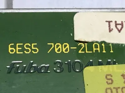 USED SIEMENS 6ES5 700-2LA12
