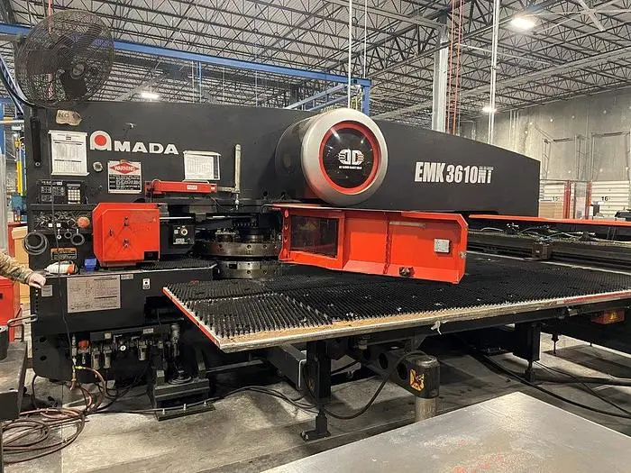 Used AMADA EMK-3610NT Turret Punches Tennessee US | MANUFACTURING SOLUTIONS #300987