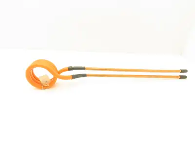 Thermatool Induction Coil High Freq 2-3/8"ID Triple Turn Tubes 15"