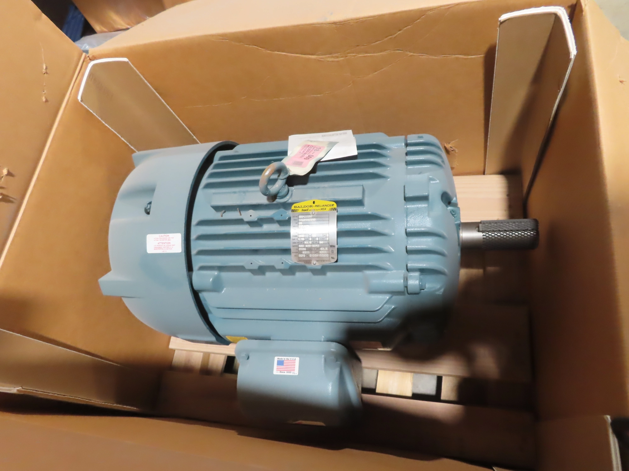 25 hp Baldor, new surplus, 1770 RPM, Frame 284T