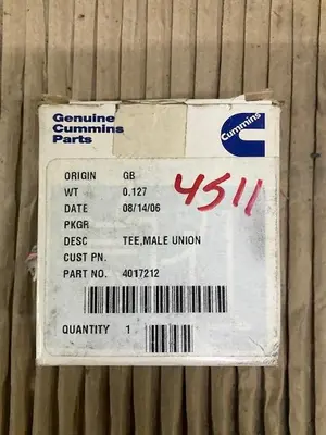 Cummins Male Union Tee PN 4017212